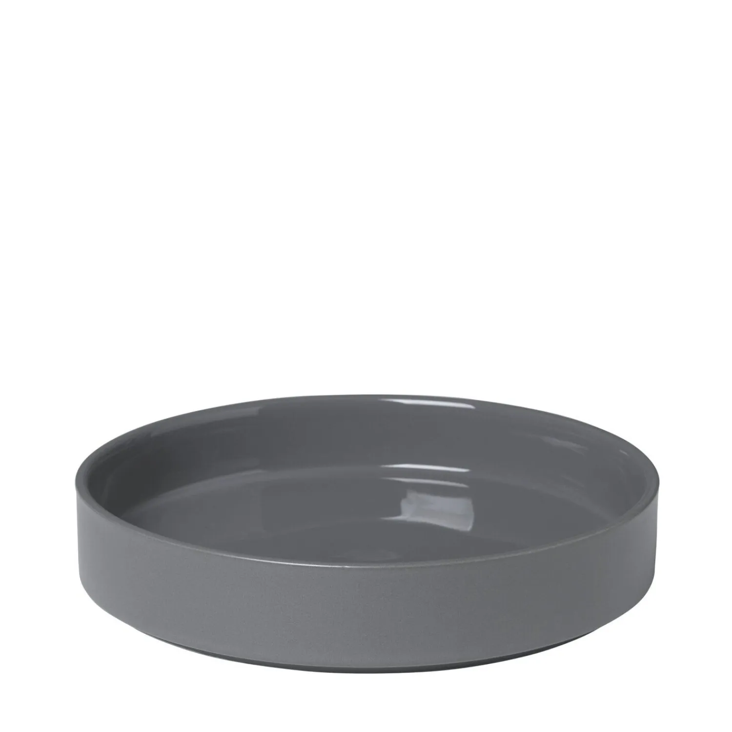 - Deep Plate - Pewter - PILAR*Blomus Discount