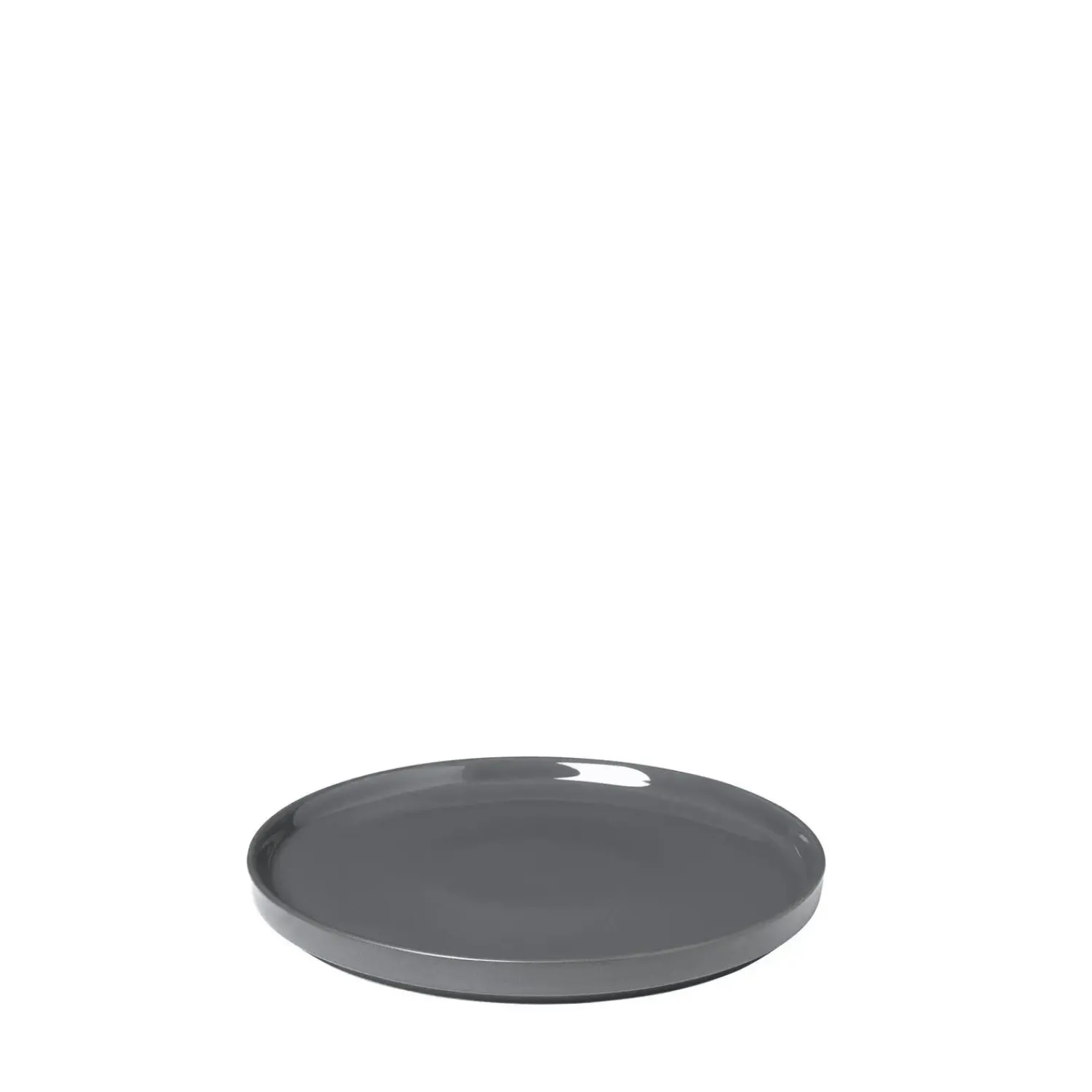 - Dessert Plate - Pewter - PILAR^Blomus