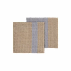 - Dish Cloth, Set of 2 pcs - Indian Tan/ Tradewinds - GANO*Blomus New