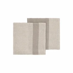 - Dish Cloth, Set of 2 pcs - Moonbeam/ Mourning Dove - GANO*Blomus