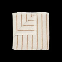 - Handtowel -ARTO- colour Moonbeam/Amber Brown thin stripes*Blomus Outlet