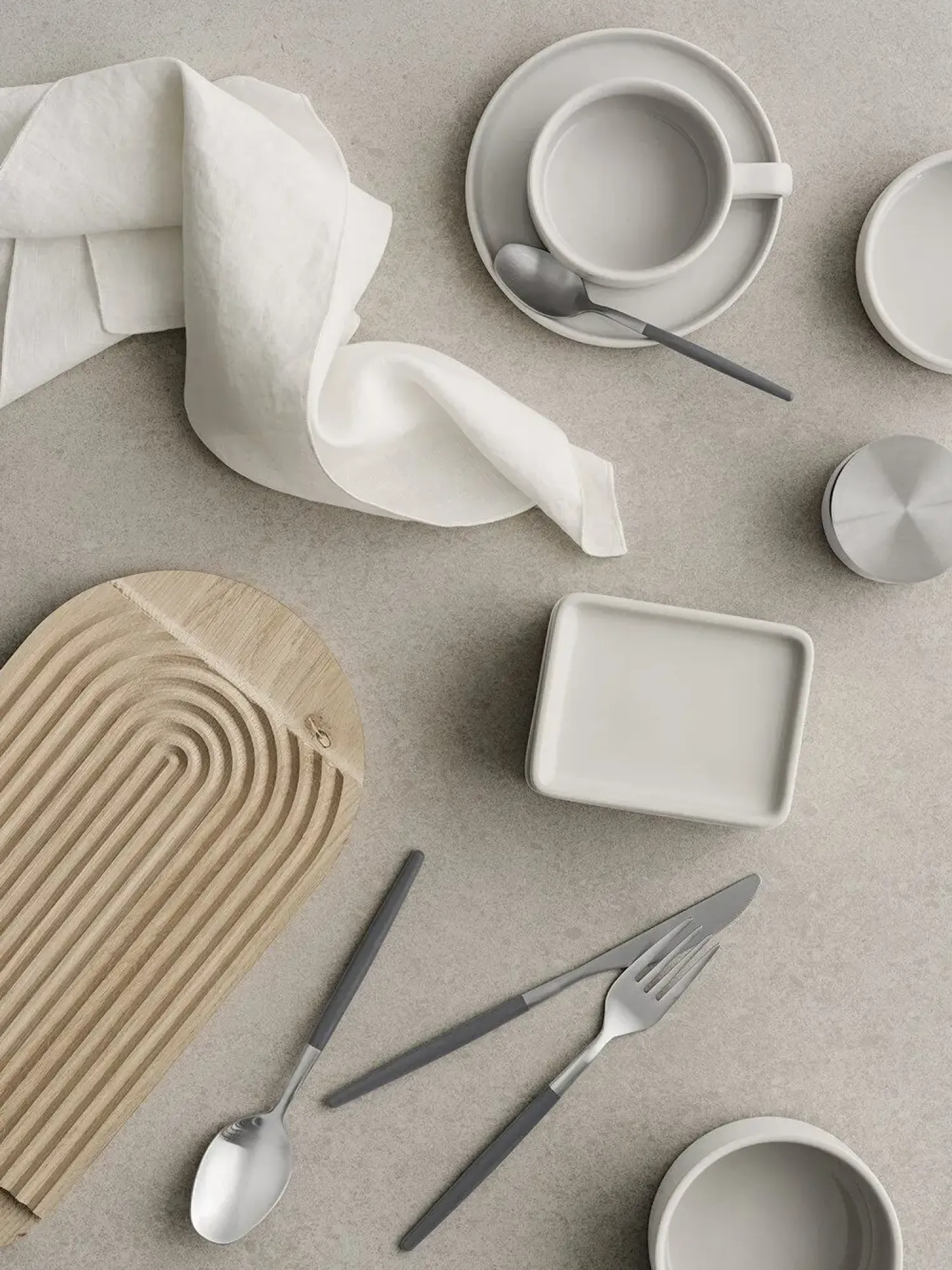 - Linen Napkin - B 42 cm, T42 cm - White LINEO^Blomus Best