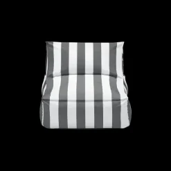 - Lounger Chair - STAY - Black/Lily White*Blomus