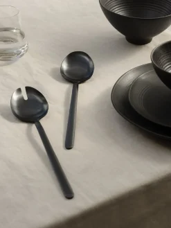 - Salad Servers - STELLA - Black*Blomus Sale