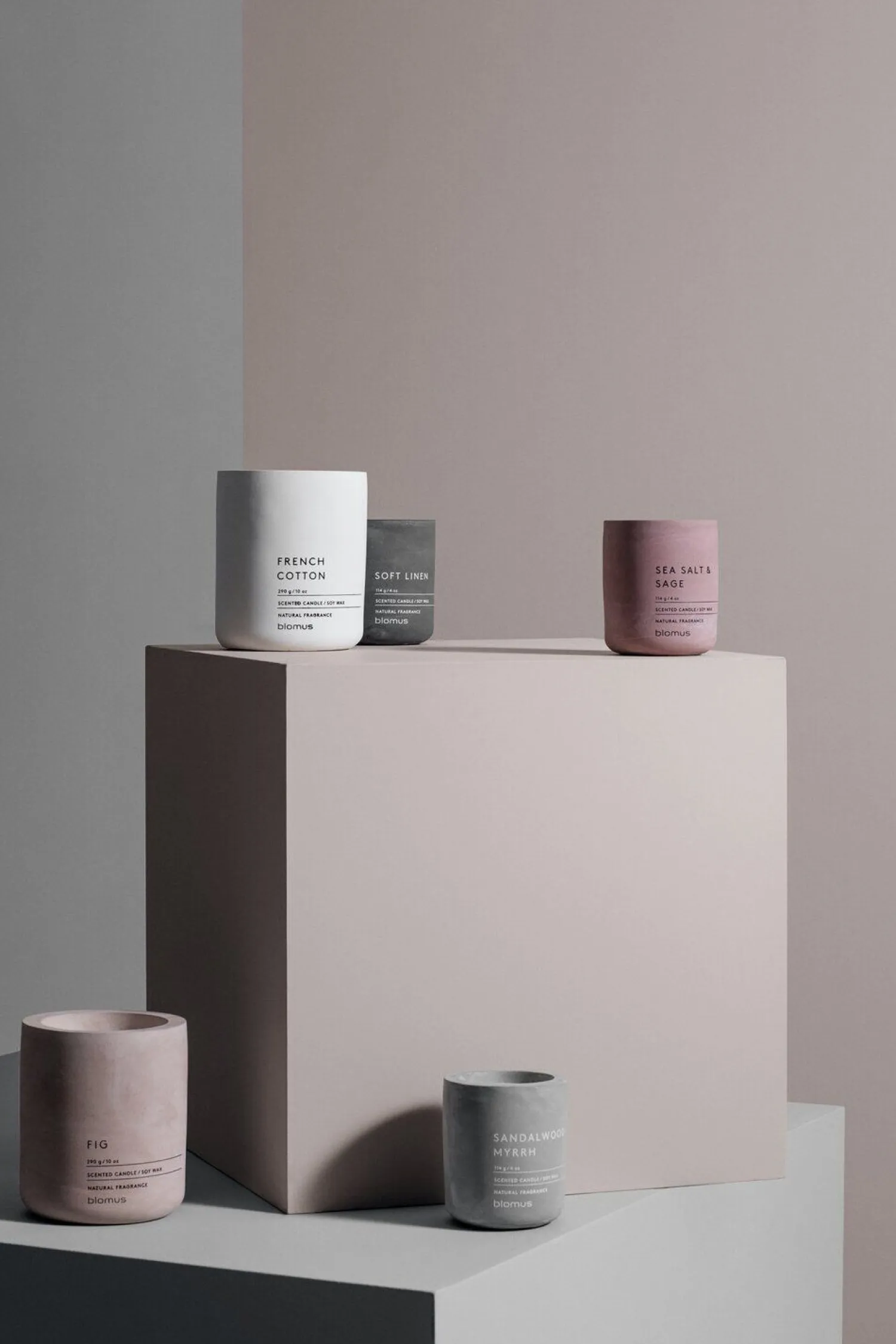 - Scented Candle - Rose & White Musk - FRAGA^Blomus Discount