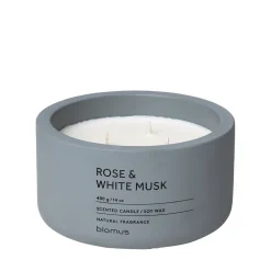 - Scented Candle - Rose & White Musk - FRAGA^Blomus New