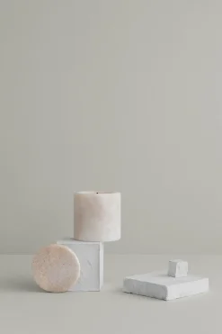 - Scented Marble Candle - Indian Tan - FRABLE*Blomus Discount