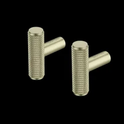 - Set 2 Wall Hooks - ROF - Brass^Blomus Best