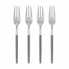 - Set of 4 Cake Forks - Sharkskin - MAXIME*Blomus New