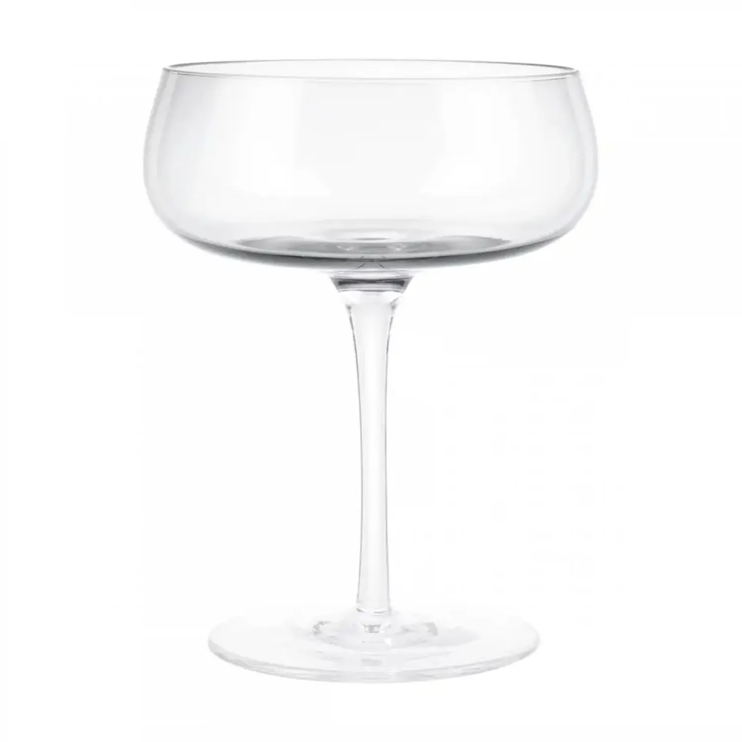 - Set of 2 Champagne Saucers - BELO - Clear Glass^Blomus Best