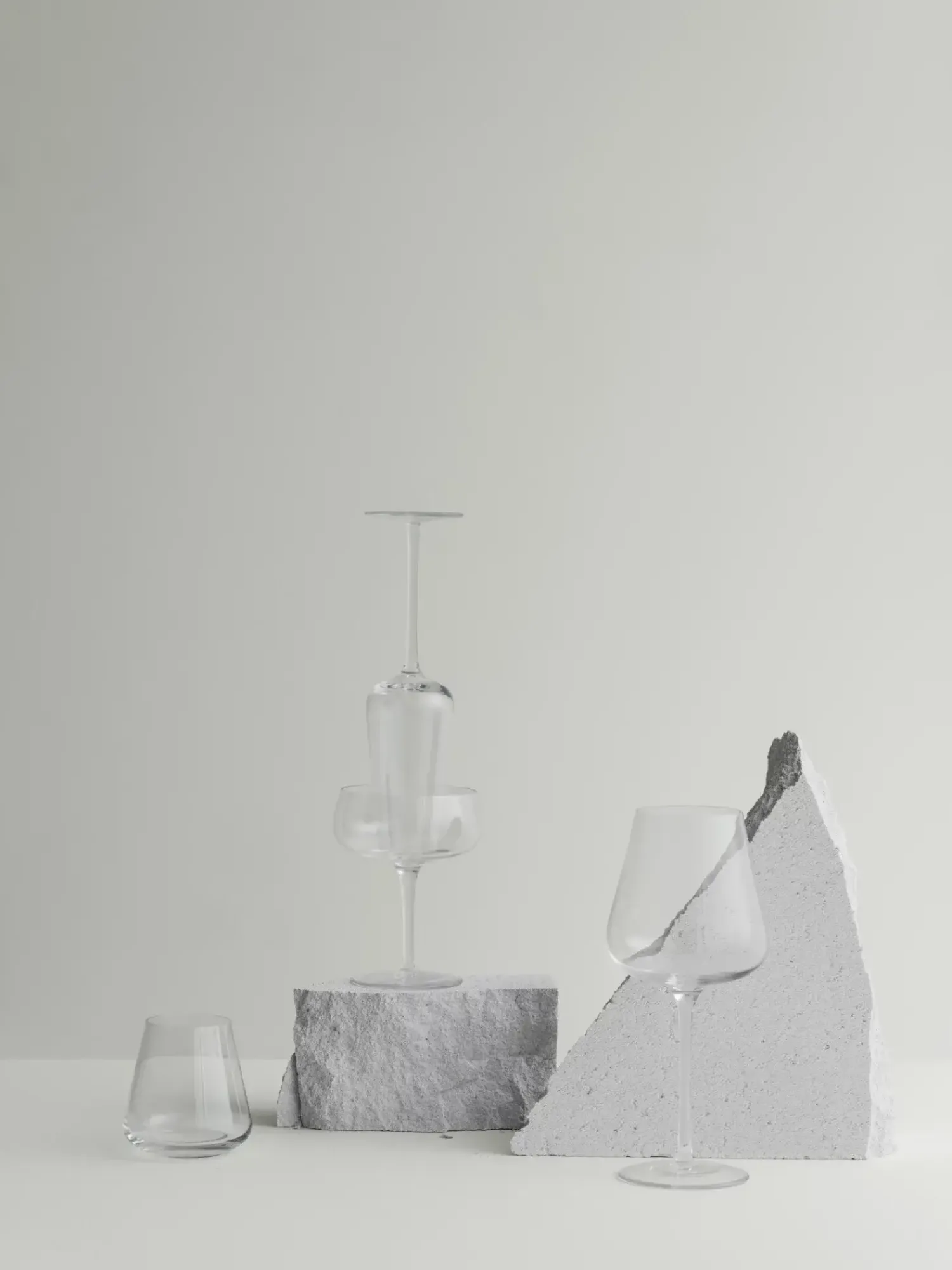 - Set of 2 Champagne Saucers - BELO - Clear Glass^Blomus Best