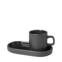 - Set of 2 Espresso Mugs 4pcs. - Agave Green - PILAR^Blomus Clearance