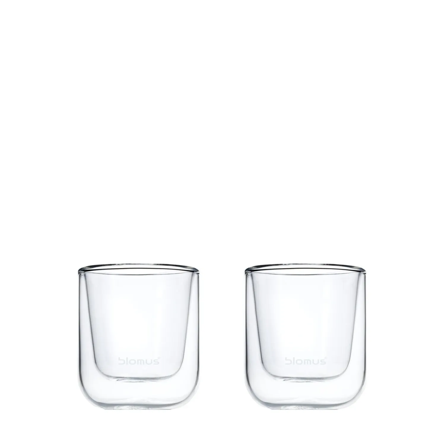- Set of 2 Insulated Espresso Glasses - - NERO^Blomus New