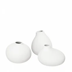 - Set of 3 Vases - 3 x White - NONA^Blomus Outlet