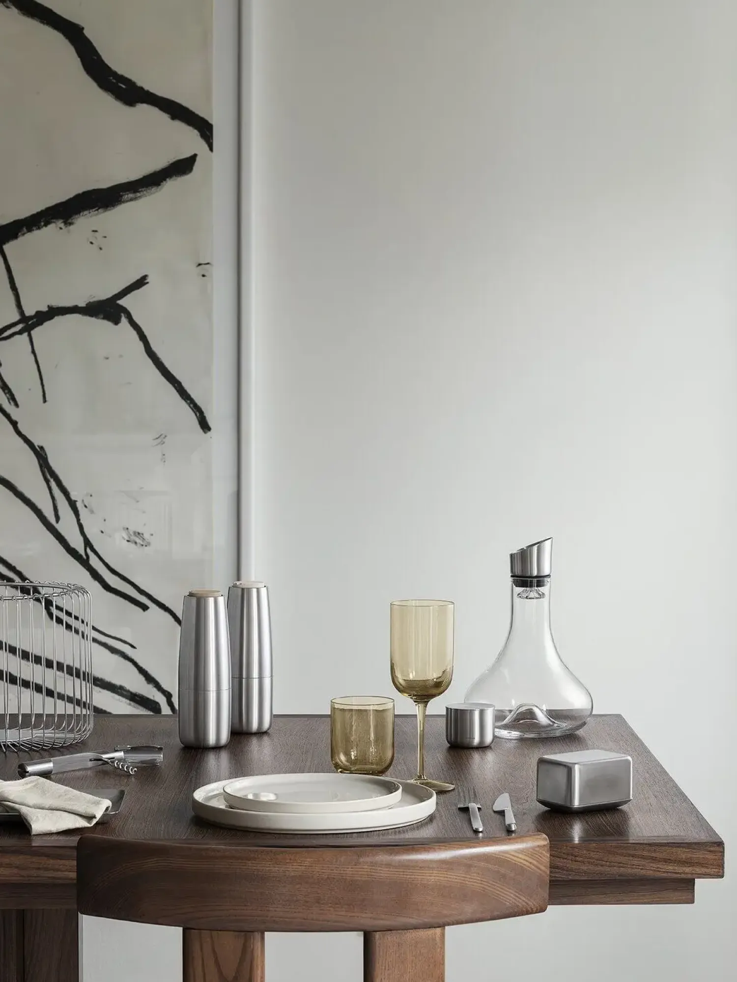 - Skål - Mio - Mirage Grey/Støvet grå (Diameter: 8,5 cm)^Blomus