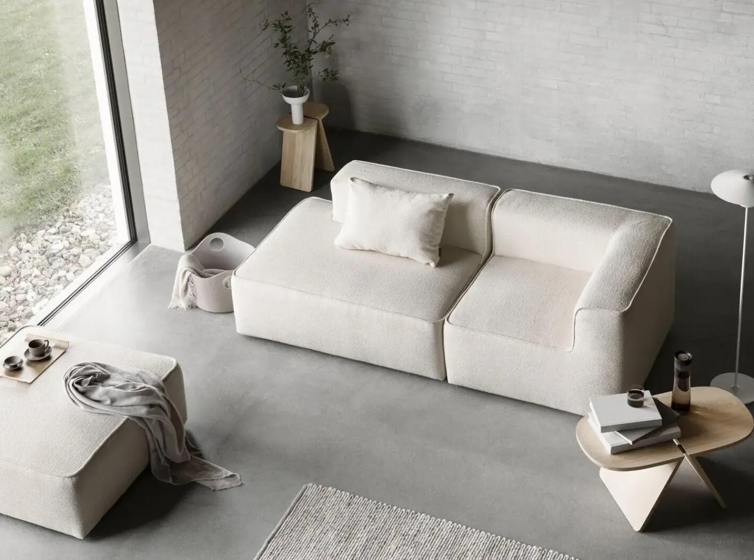 - Sofabord - Eg - AVIO - 83X43 cm*Blomus Discount