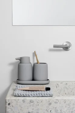 - Tandbørstekrus - Sono - Mirco Chip/lys grå*Blomus