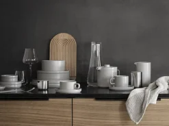 - Tea Towel, Set of 2 pcs - Moonbeam/ Mourning Dove - GANO*Blomus Clearance