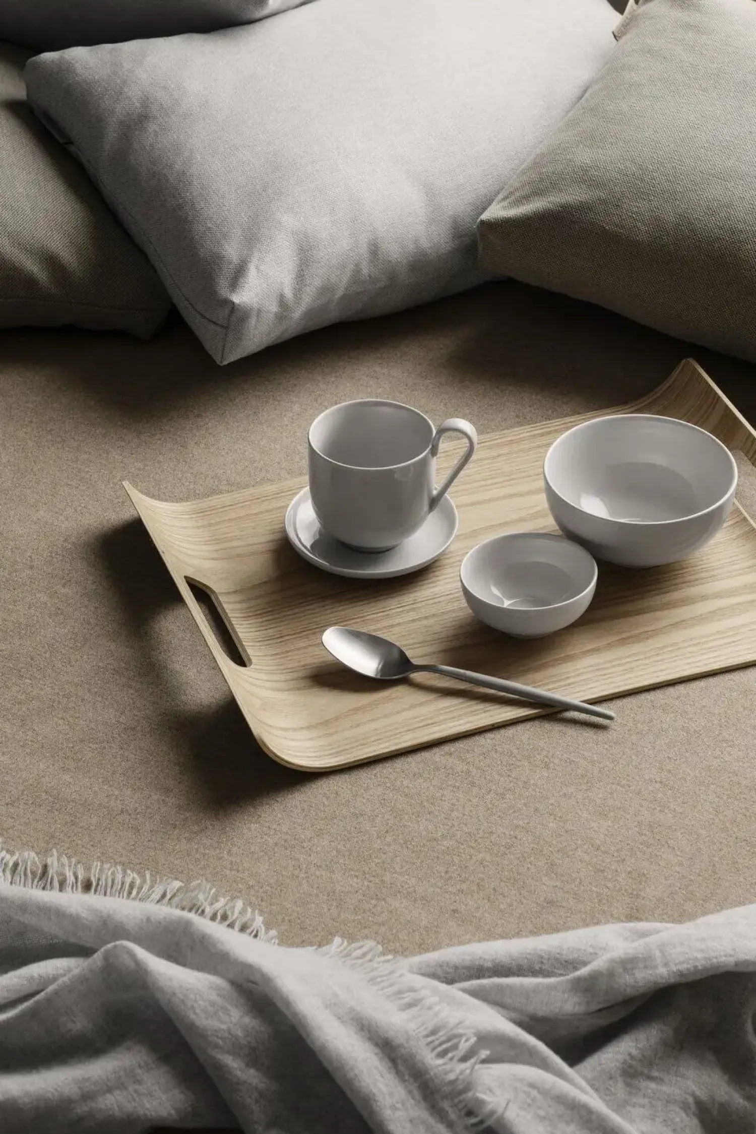 - Throw - Micro Chip - MERINO^Blomus