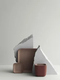 - Tray - Rustic Brown/Tan - HERBA*Blomus Sale