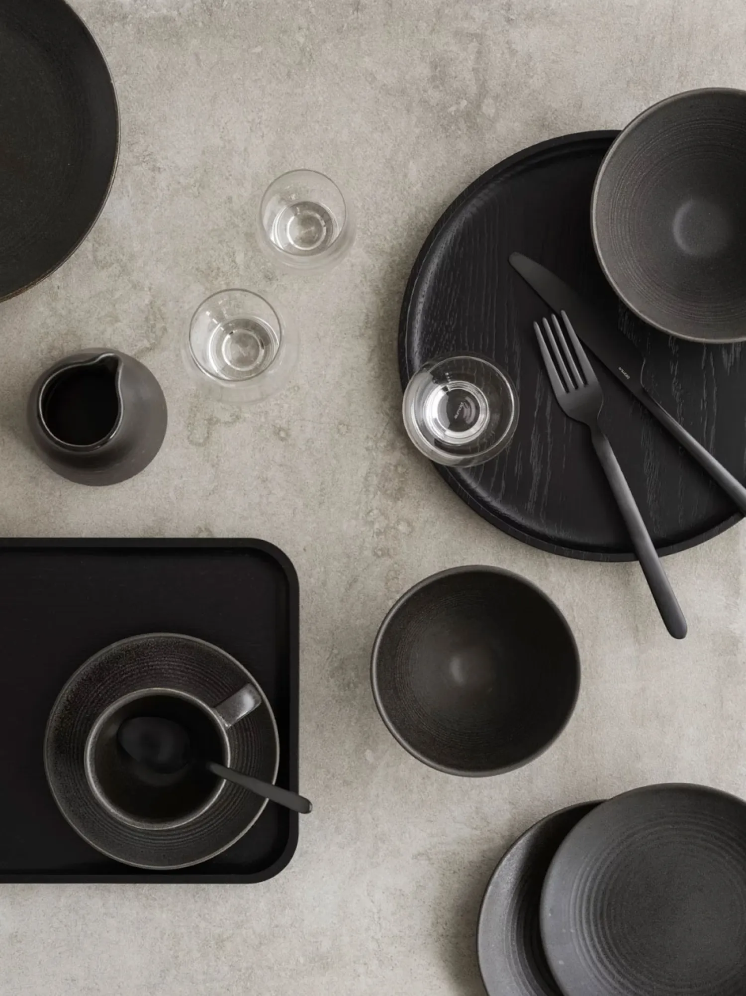 - Tray M - OKU - Black*Blomus Outlet