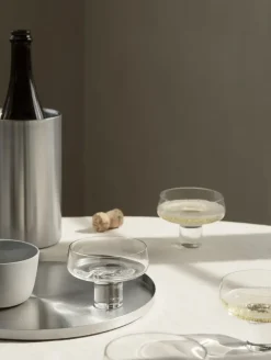 - Tray S - PEASY - Stainless Steel - H1 x L30 x Ø30 cm*Blomus Best