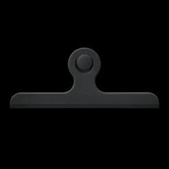 - Wiper with Wall Holder - KAPI - Black*Blomus