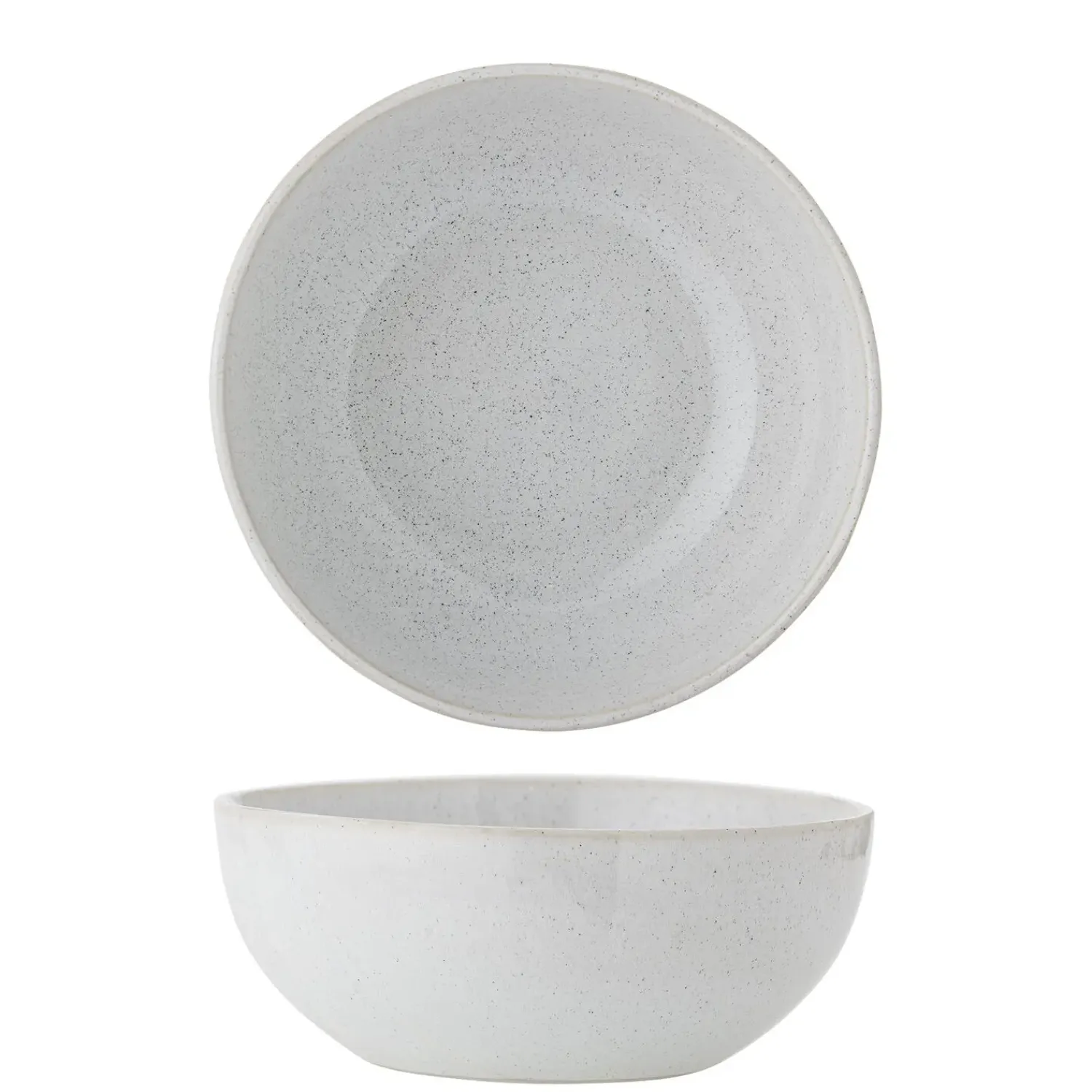 - Addison Skål, Hvid, Stentøj^Bloomingville Best