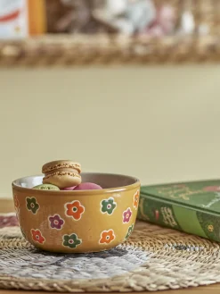 - Addy Skål, Brun, Stentøj^Bloomingville New