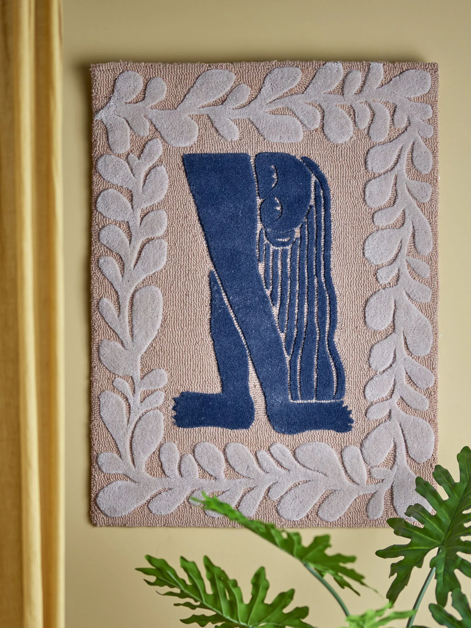 - Atle Vægdekoration, Brun, Uld*Bloomingville Online