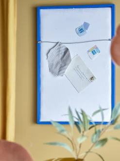 - Atle Vægspejl, Blå, MDF*Bloomingville New