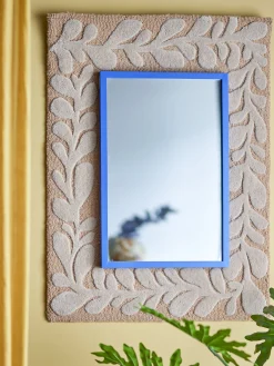 - Atle Vægspejl, Blå, MDF*Bloomingville New