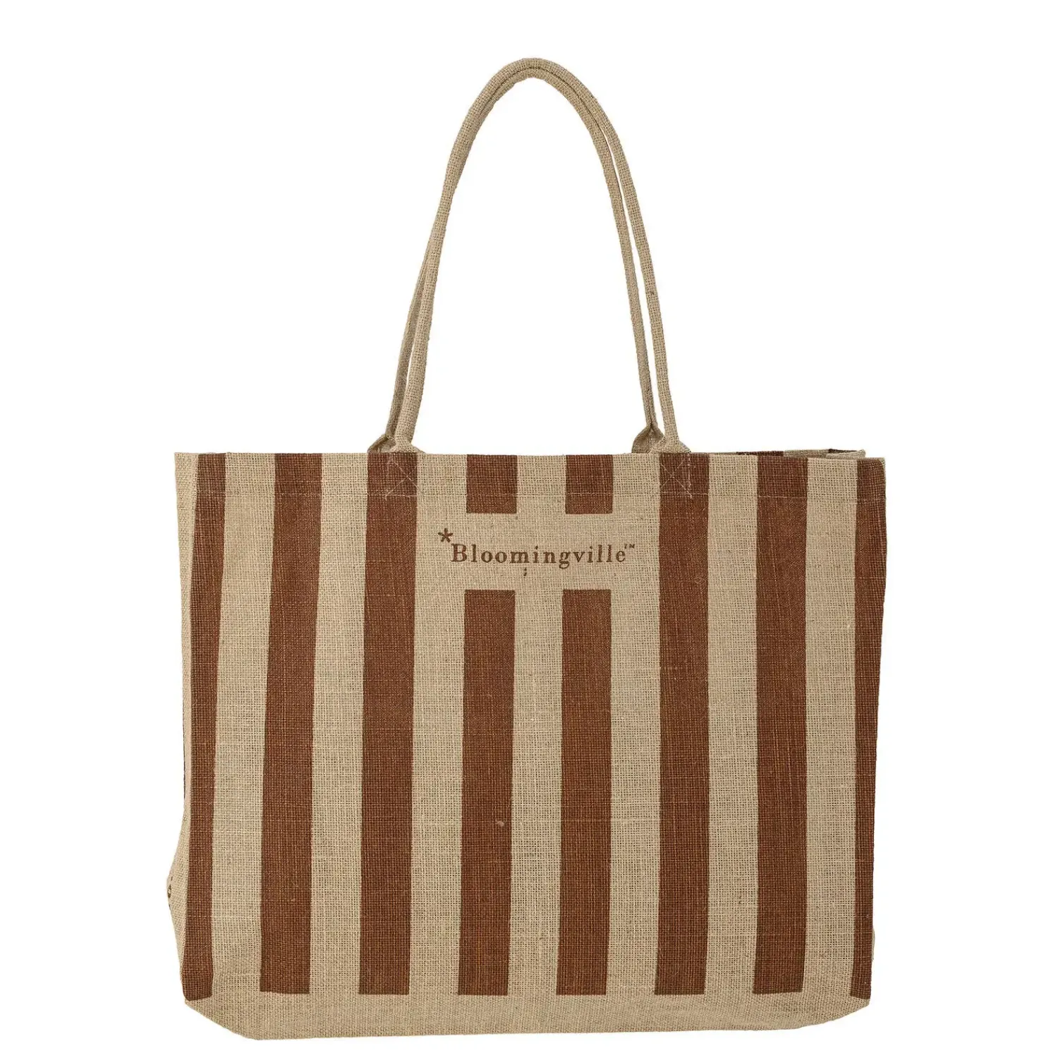 - Bergamo Indkøbspose, Brun, Jute*Bloomingville New