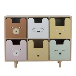 - Calle Bogreol m/skuffer, Natur, Kejsertræ*Bloomingville Hot