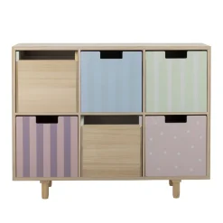 - Calle Bogreol m/skuffer, Natur, Kejsertræ*Bloomingville Hot