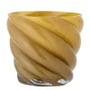 - Callo Urtepotteskjuler / Vase, Gul, Glas, 17x15 cm^Bloomingville Discount