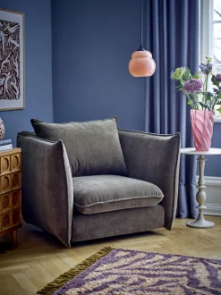 - Callo Vase, Rosa, Glas^Bloomingville Clearance