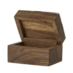 - Cemile Æske m/Låg, Brun, Mango^Bloomingville Clearance