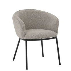 - Cortone Spisestol, Grå, Polyester^Bloomingville Outlet