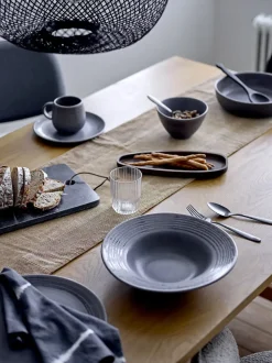 - Cortone Spisestol, Grå, Polyester^Bloomingville Outlet