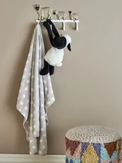 - Dolly Bamse, Hvid, Polyester*Bloomingville Best