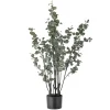 - Eucalyptus Kunstig Plante - Grøn, Plastik^Bloomingville Best