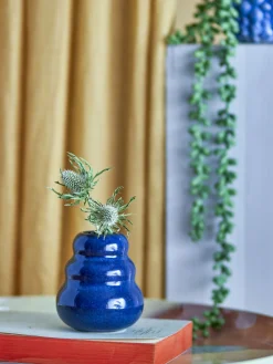 - Faramir Vase, Blå, Stentøj^Bloomingville Clearance