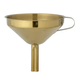 - Finya Tragt, Guld, Rustfri Stål^Bloomingville Outlet