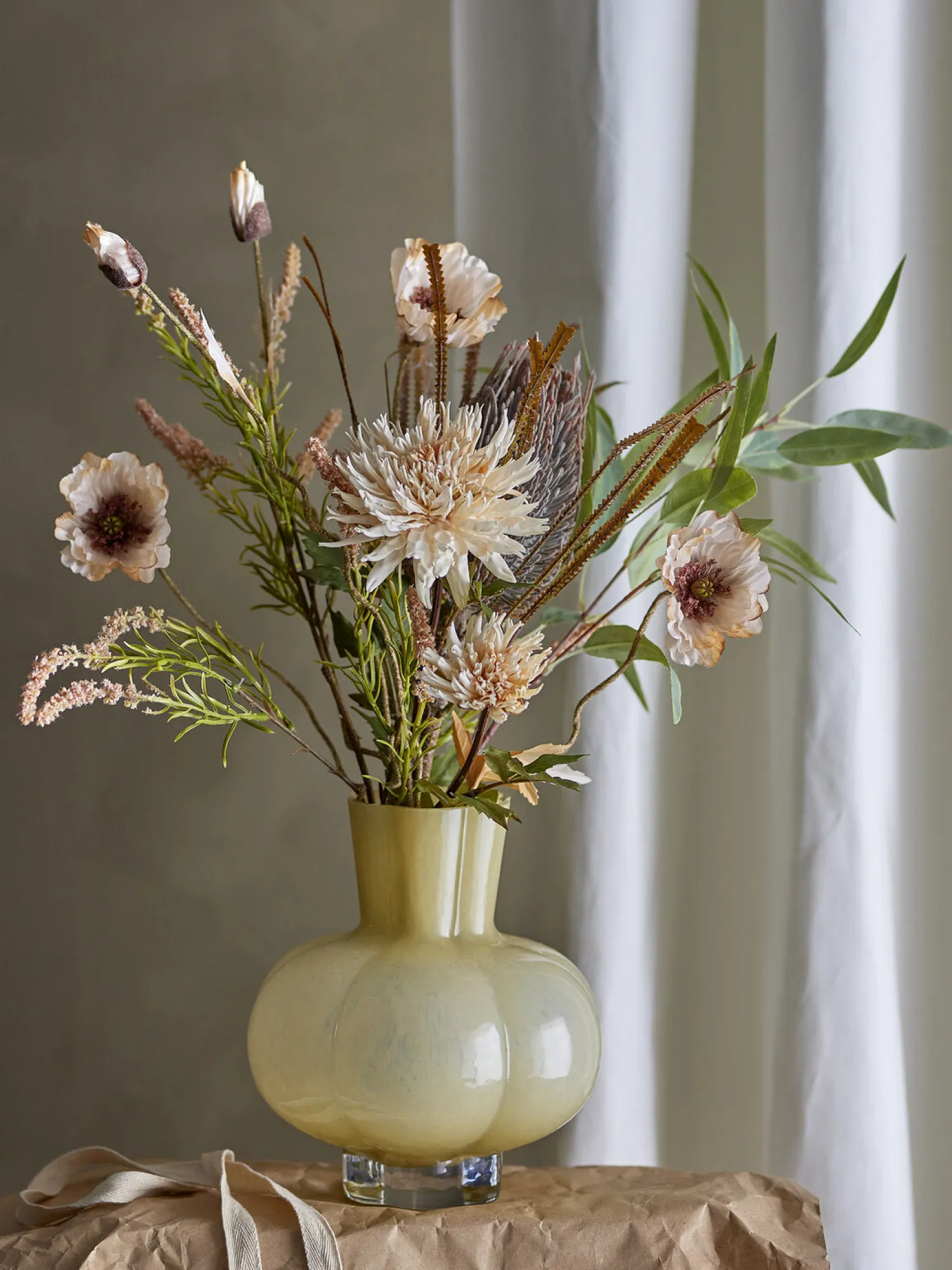 - Foxtail Kunstig stilk - Rosa, Plastik^Bloomingville New