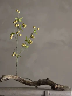 - Hawthorn Kunstig Gren - Gul, Plastik*Bloomingville Clearance