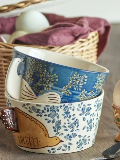 - Hezha Skål, Natur, Stentøj*Bloomingville Sale