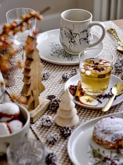 - Hollie Krus, Grøn, Stentøj. Højde 11 cm^Bloomingville Discount