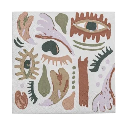 - Horus Serviet, Orange, FSC® Mix, Papir^Bloomingville New