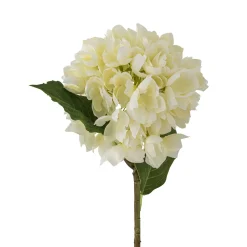 - Hydrangea Kunstig stilk, Hvid, Plastik^Bloomingville Clearance